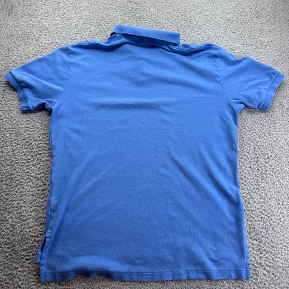 Polo Ralph Lauren Men's Blue Short Sleeve Classic‎ Fit Polo Shirt Size L - Picture 5 of 7